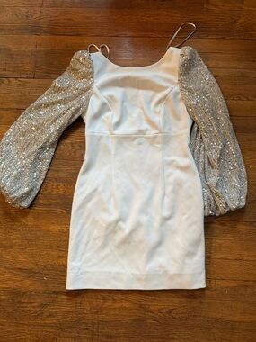Eliza J Ivory Mini Dress